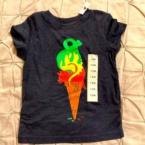 Baby boy dinosaur tshirt